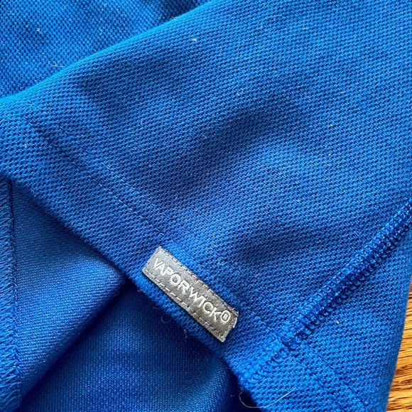 North Face - Men’s Quarter Zip. Large. Bright Blue. Vaporwick - Picture 10 of 10
